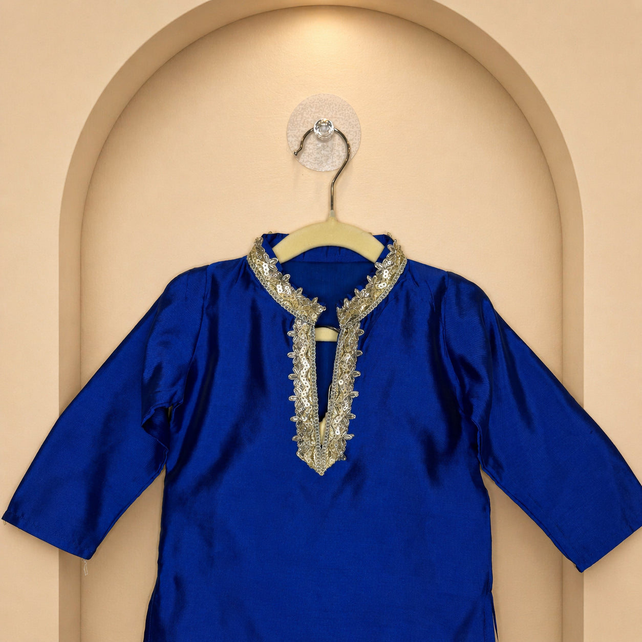 Royal Blue Kids Kurta Set