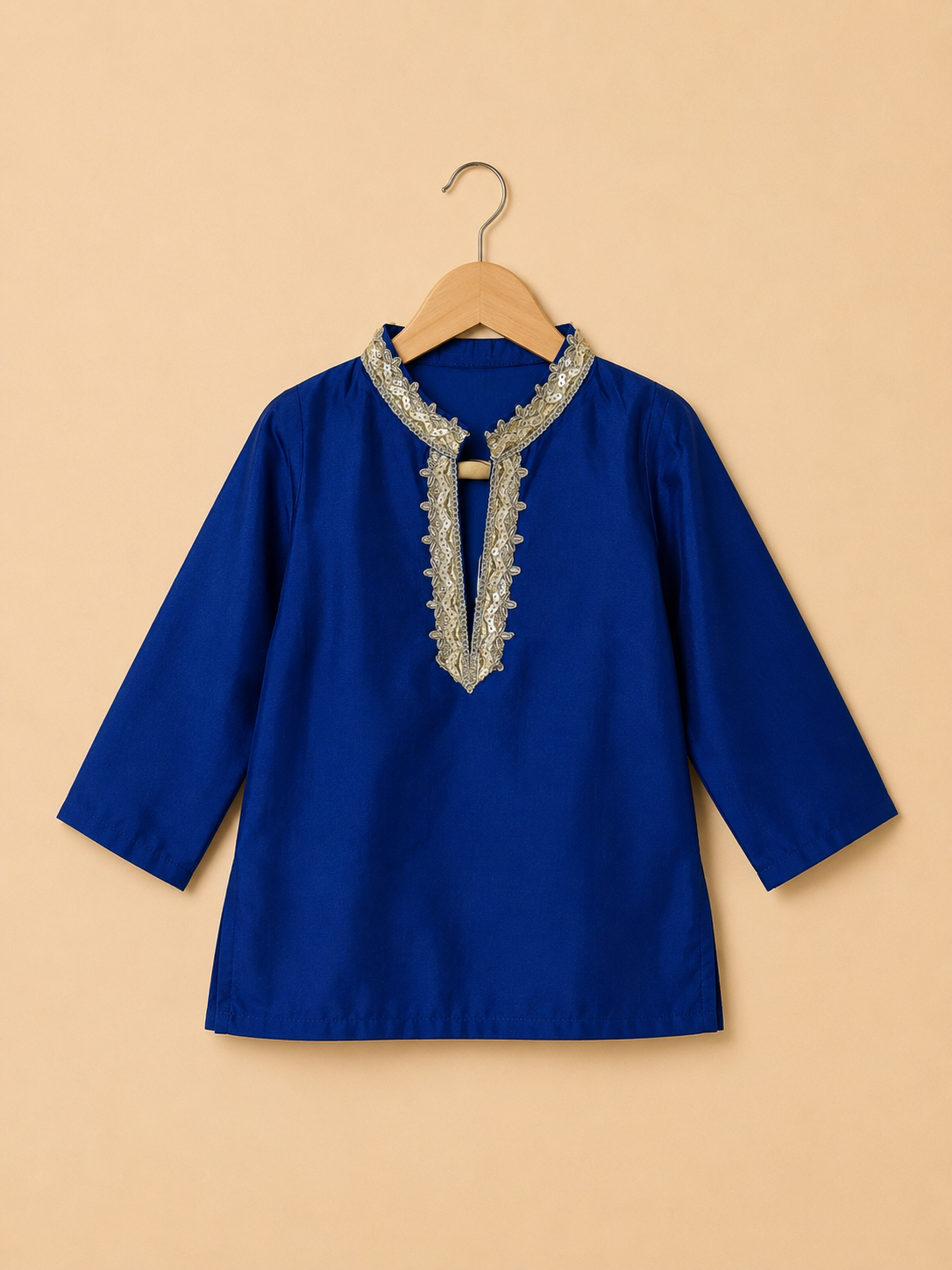Noor Royal Blue Kurta Set