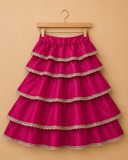 Raniya Tiered Lehenga Set