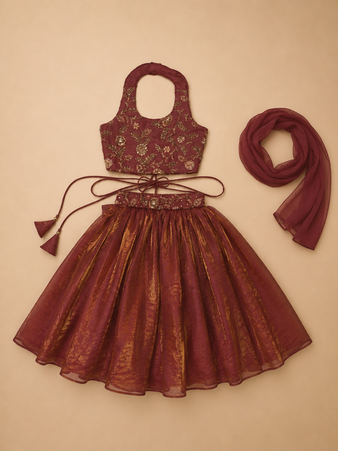 Zarina Lehnga Set