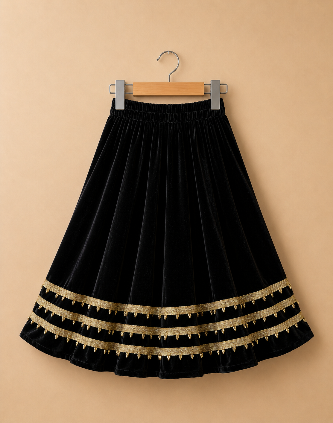 VELVET CHARM LEHNGA SET