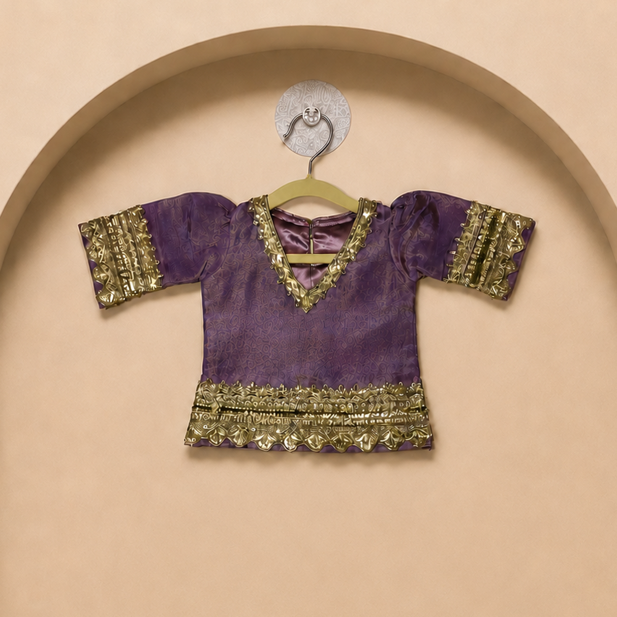 Lavender Princess Sharara Set