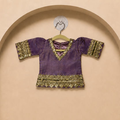 Lavender Princess Sharara Set