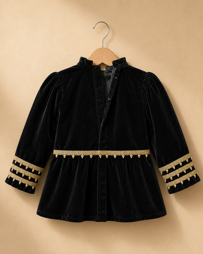 VELVET CHARM LEHNGA SET