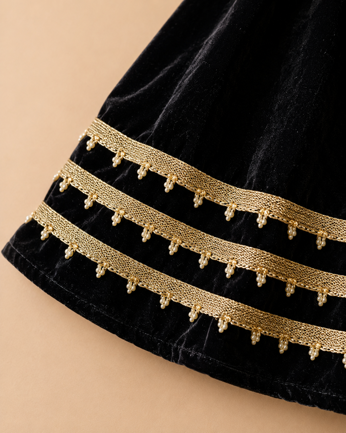VELVET CHARM LEHNGA SET