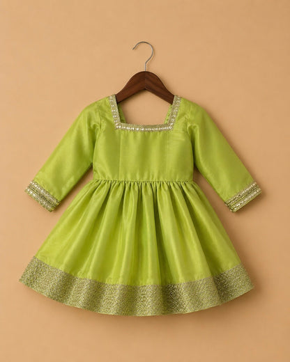 PISTACHIO GRACE ANARKALI SET