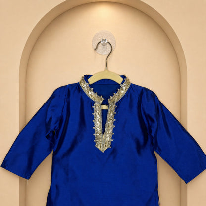 Royal Blue Kids Kurta Set