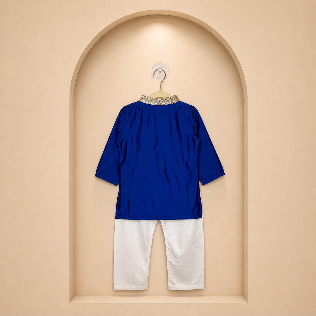 Royal Blue Kids Kurta Set